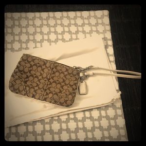 Coach wristlet